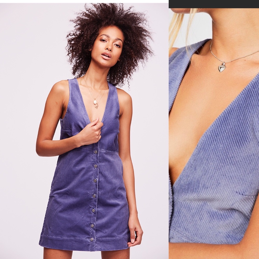NWT Free People purple beautiful dress - Picture 1 of 8